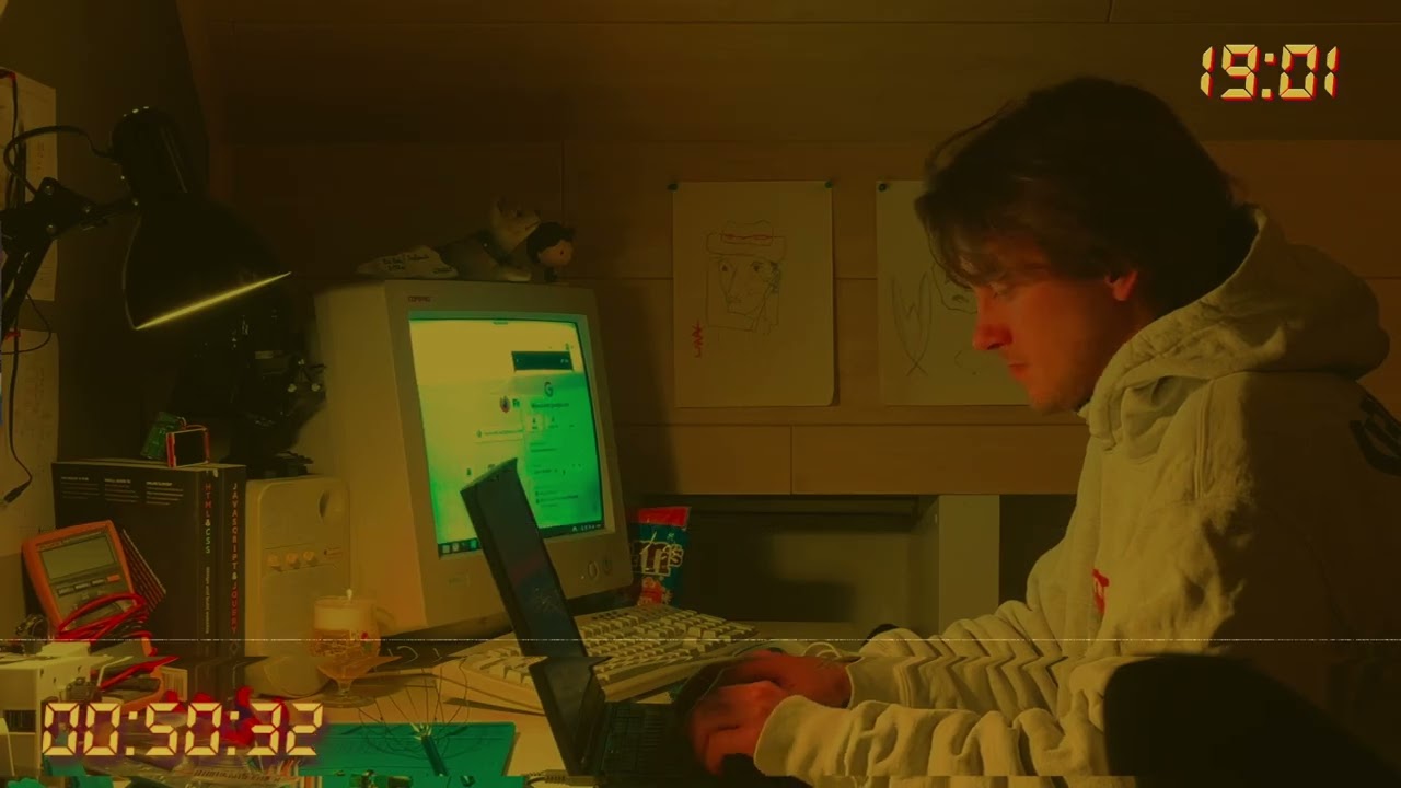 1 HOUR STUDY WITH ME | rain sounds