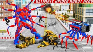 Spider Robot Car Game – Robot Transforming Games #1 - Android Gameplay screenshot 5