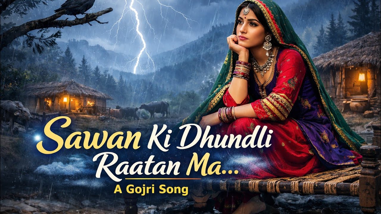 Sawan ki dhundli rataan ma ...A Gojri song @Randomfootage19