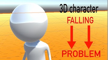 Fix Unity 3D Character Falling Through Ground