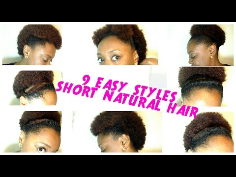 7 Quick And Easy Hairstyles For School - YouTube