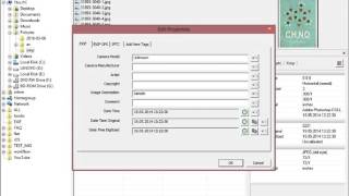 EXIF data batch change