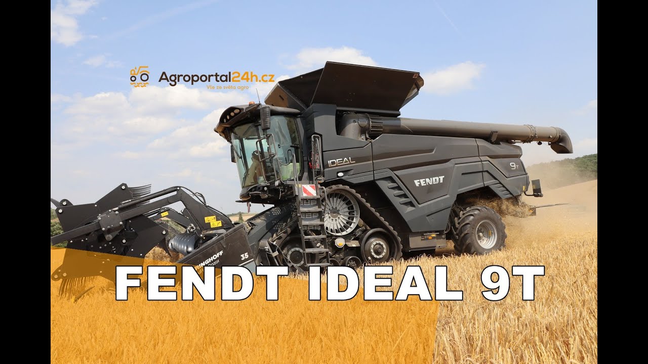 Co všechno nabízí nový kombajn Fendt IDEAL 9T?
