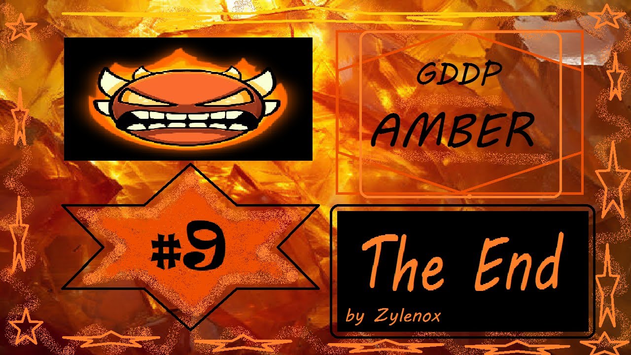 GDDP Amber #9 | The End by Zylenox 100% (Insane Demon) | Geometry Dash ...