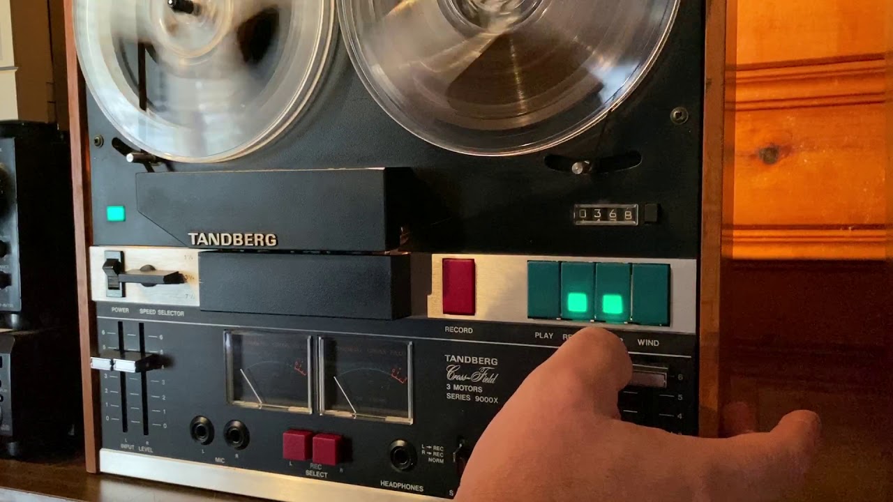 Tandberg 9000X Reel to Reel Tape Deck. 