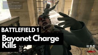 Battlefield 1 Bayonet Charge Compilation