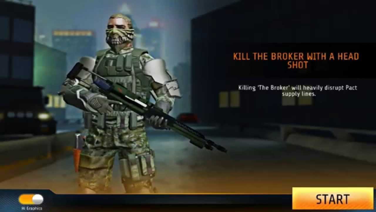 Kill Shot Bravo Region 4 Black Ops Mission - Kill The Broker with a head shot