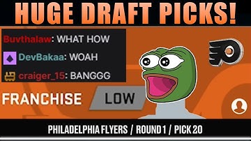 FRANCHISE Draft Pick! - Flyers GM Mode