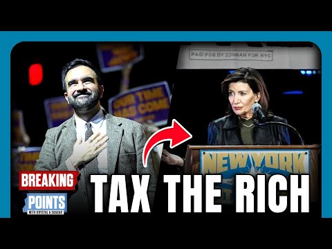 Thumbnail for TAX THE RICH: Kathy Hochul HECKLED At Fiery Zohran Rally