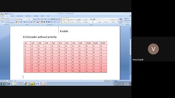 HDL LAB - 18ECL58 -  8:3 encoder with and without priority.
