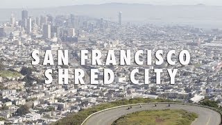 Comet Skateboards San Francisco Shred City