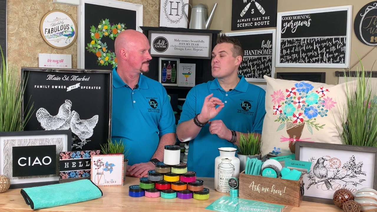 To Ken's Kreations Chalk Couture Channel YouTube