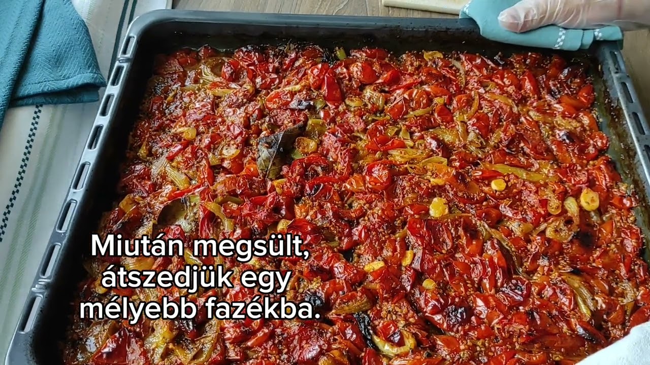 Olasz sült paradicsom Etus módra 🍅
