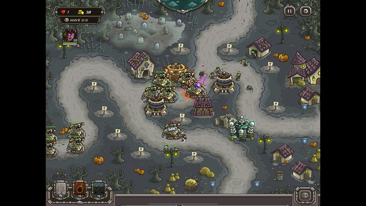 kingdom rush frontiers desecrated grove