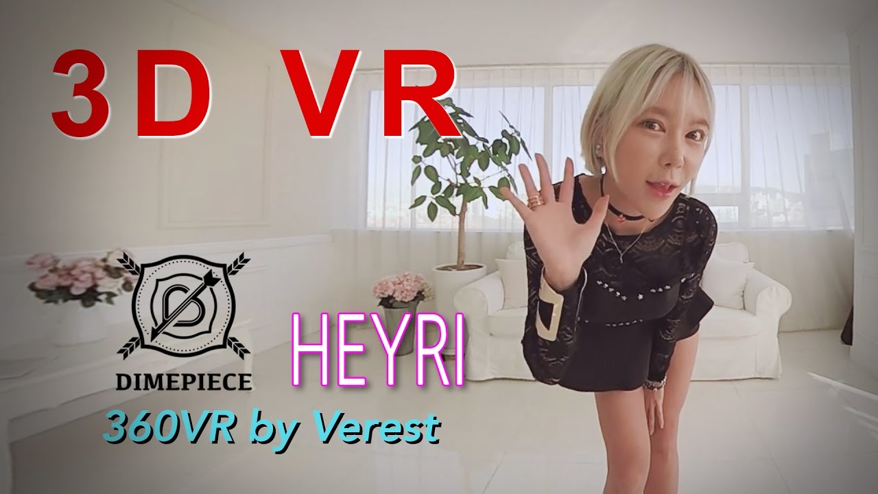 [3d 360 Vr] Beautiful Girl Group Dimepiece Heyri Youtube
