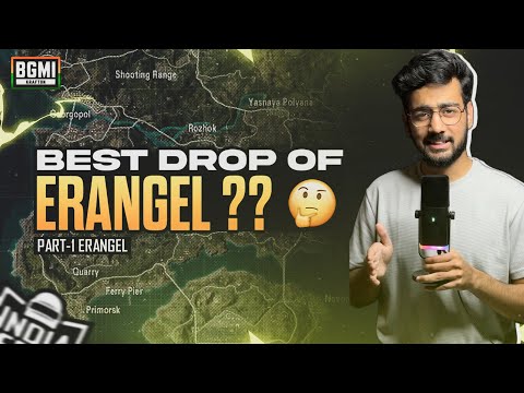 How to select a DROP LOCATION in BGMI ESPORTS