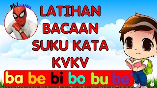 EJAAN SUKU KATA KV ba be bi bo bu be' - LATIHAN FOKUS