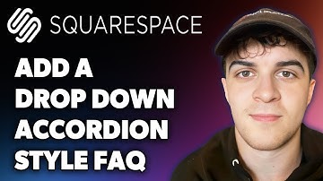How to Add a Dropdown Accordion-style Faq to Your Squarespace Website (Full 2025 Guide)