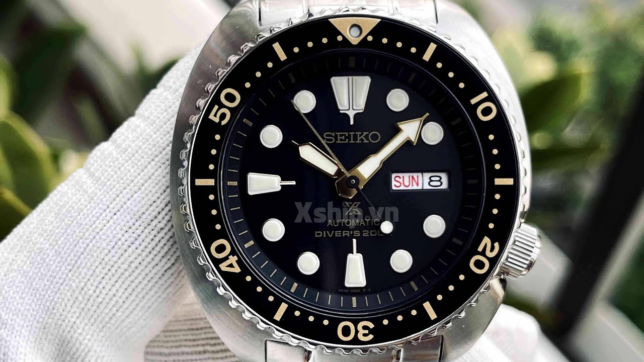 Xship.vn: Seiko Prospex Automatic Black Dial Men Watch SRPE91K1 - YouTube