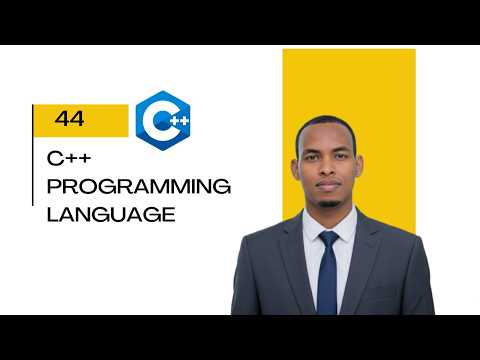 7.5 Activity - Chapter 7 - C++ Course - Afsomali