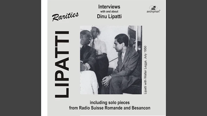 Walter Legge (private interview, recording date un...