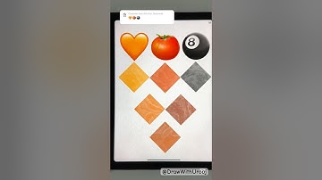 Emoji Color Mixing on request 😍 #procreate #colourmixing #colormixingmagic #emojimix #fyp