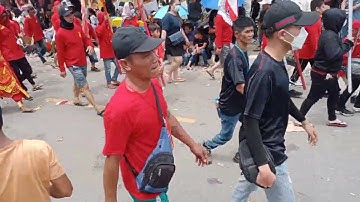 印度尼西亚山口洋2023年农历正月十五元宵节，神明游街洗路早上（第十九季）完~