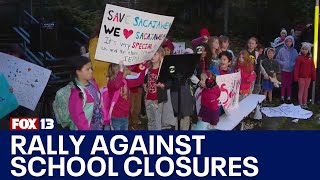 Parents, students rally against Seattle school closures | FOX 13 Seattle