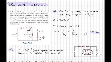 Chapter 27 - Discharging of a Capacitor through Resistors