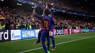 Insane fan reactions last minute goal | fc barcelona - psg 6:1