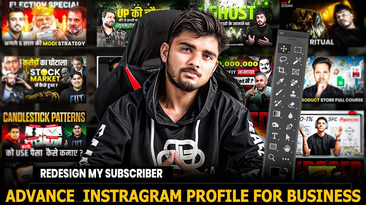 CLIENT HUNTING ON INSTRAGRAM | PHOTOSHOP YOUTUBE THUMBNAILS