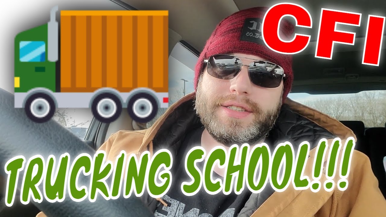 PreTrucking Vlog 3 TRUCKING SCHOOL CFI Truck Driving Vlog