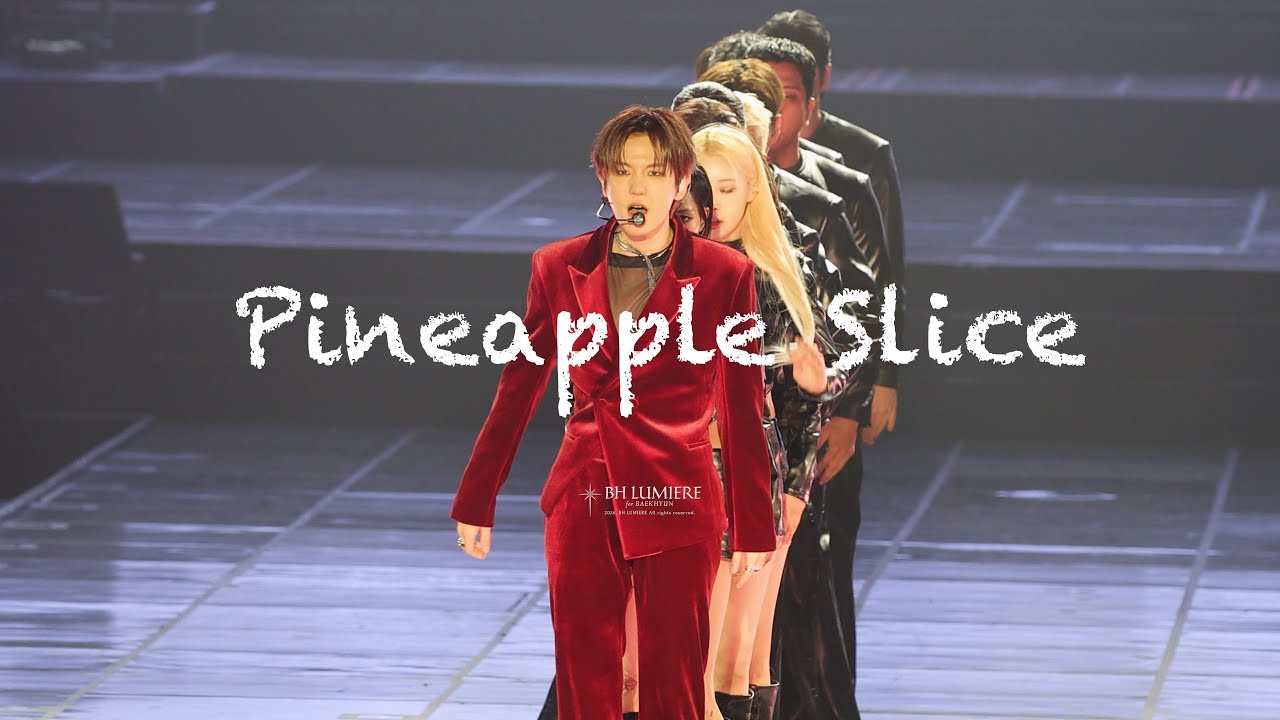 [4K] Mix CAM 260102-04 백현(BAEKHYUN) Pineapple Slice Reverie dot Seoul  #ベクヒョン #伯贤 #kpop