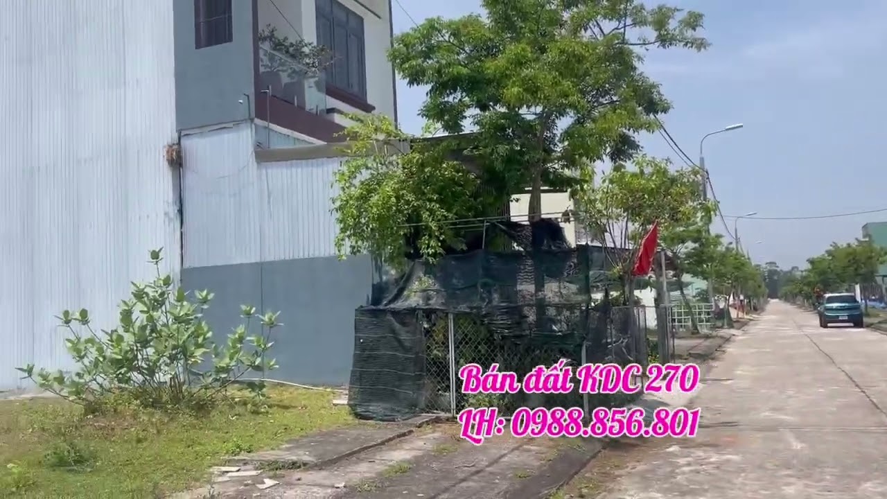 Bán đất KDC 270 - TP Tam Kỳ -Quảng Nam