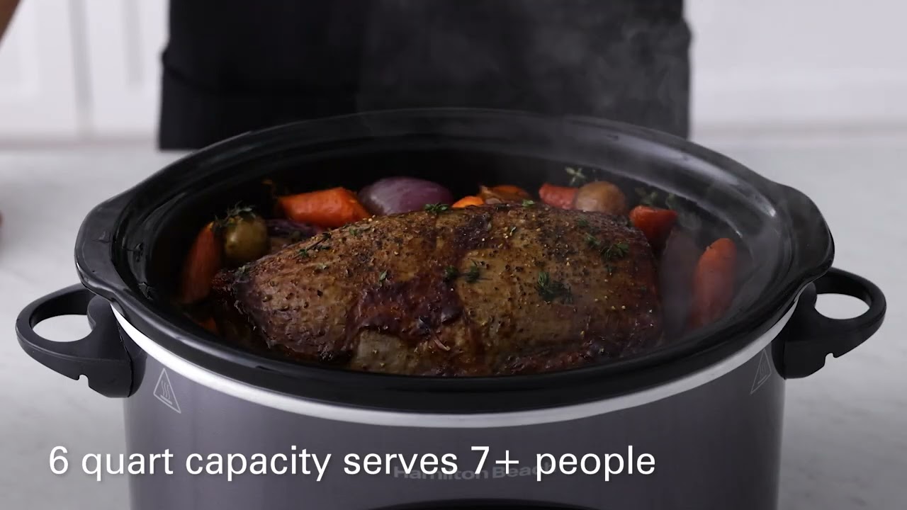 Hamilton Beach Programmable 6 Quart Slow Cooker