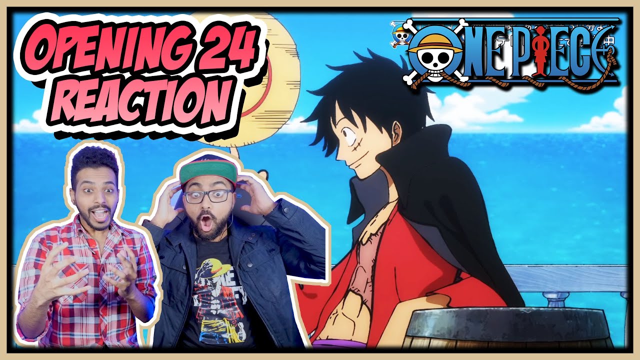 One Piece Opening 24 Reaction Tvアニメ One Piece 1000話記念 ウィーアー Youtube