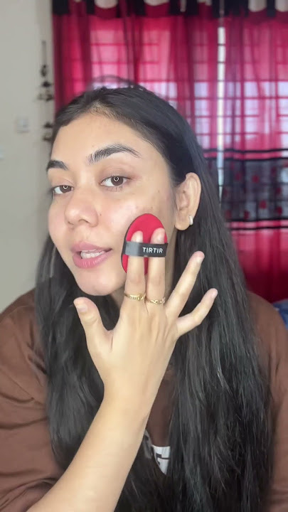 TirTir cushion Foundation 😱 #tirtir