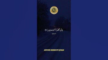 سورة يونس الآية 42-44 تلاوة الشيخ مسعد