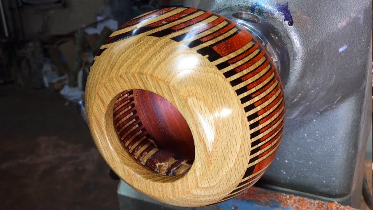 woodturning zebra wearing pajamas bowl