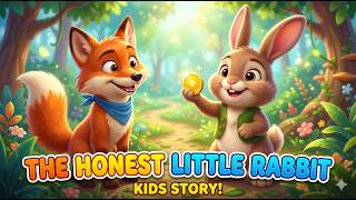 The Honest Little Rabbit 🐰 | Moral Story for Kids | Honesty is the Best Policy #kidsvideo #trending