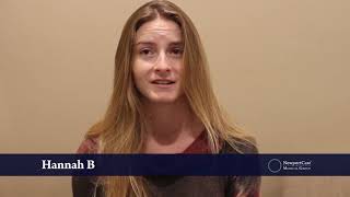 Hannah B - Patient Testimonial - Kasra Rowshan, MD