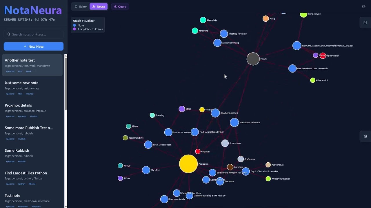 NotaNeura V2 Day 3: Custom Themes, Node Modifiers & Date-Range “Time ...