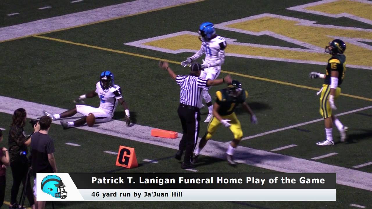 Patrick T. Lanigan Funeral Home Play of the Game Week 4 vs Penn