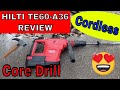 HILTI TE60 A36 Review - Cordless Combi Hammer TE 60-A36 SDS MAX Drill