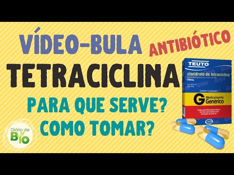Vídeo: Cloridrato De Tetraciclina - Instruções De Uso De Comprimidos, Preço