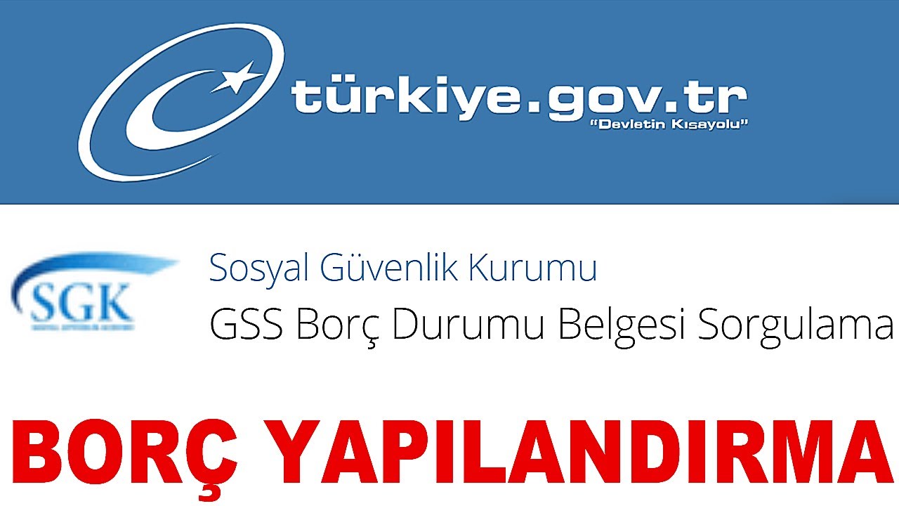 gss prim borcu nasil odenir gss borc durumu belgesi sorgulama gss yapilandirma nasil yapilir youtube