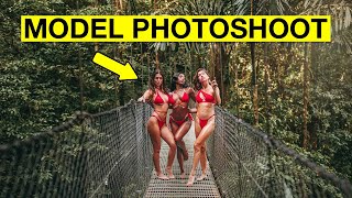 Model Photography Workshop In Amazing Jungle Location