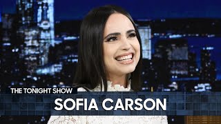 Sofia Carson Poured Her Heart and Soul into Purple Hearts | The Tonight Show Starring Jimmy Fallon Resimi