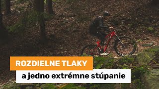 Rozdielne tlaky a jedno extrémne stúpanie - porovnanie vlastností