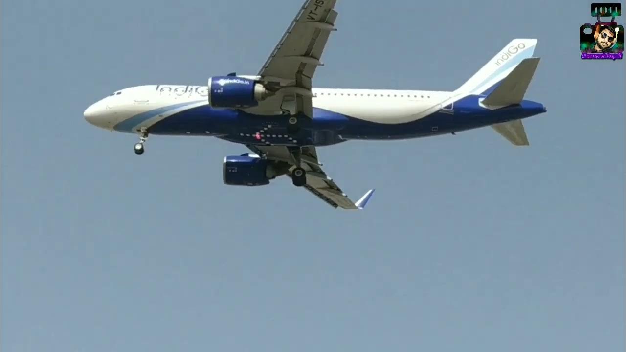 Flight Landing To Rajkot Airpot YouTube